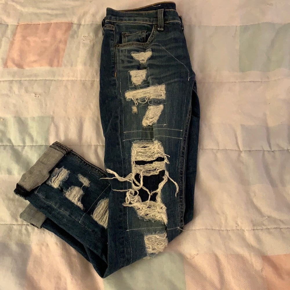Rag & Bone Dre distressed boyfriend jeans, size 26